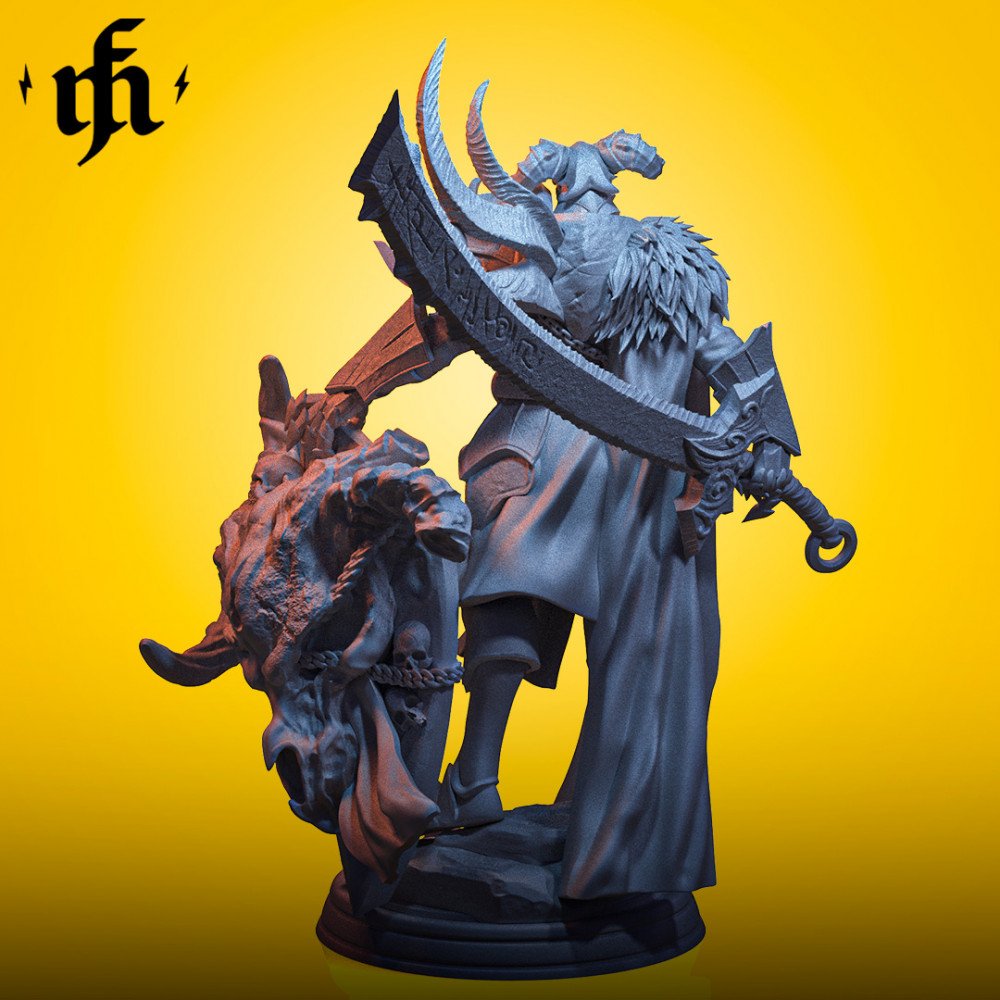 Cursed Lord Valak printed by Mythic Forge