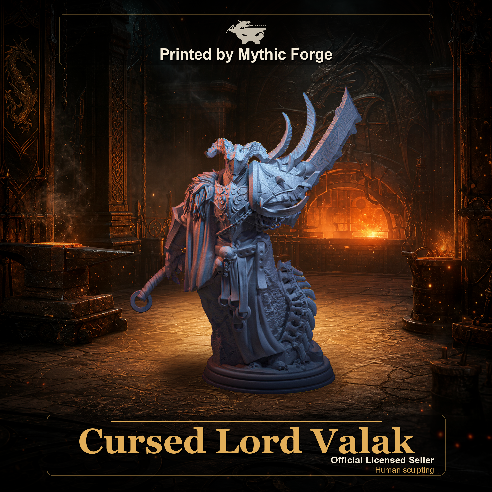 Cursed Lord Valak - Bust