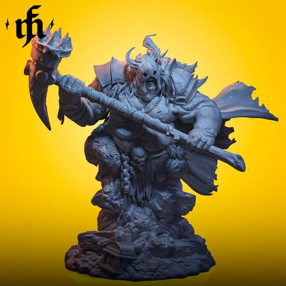 Gertrud Gravenmaw - Bust printed by Mythic Forge