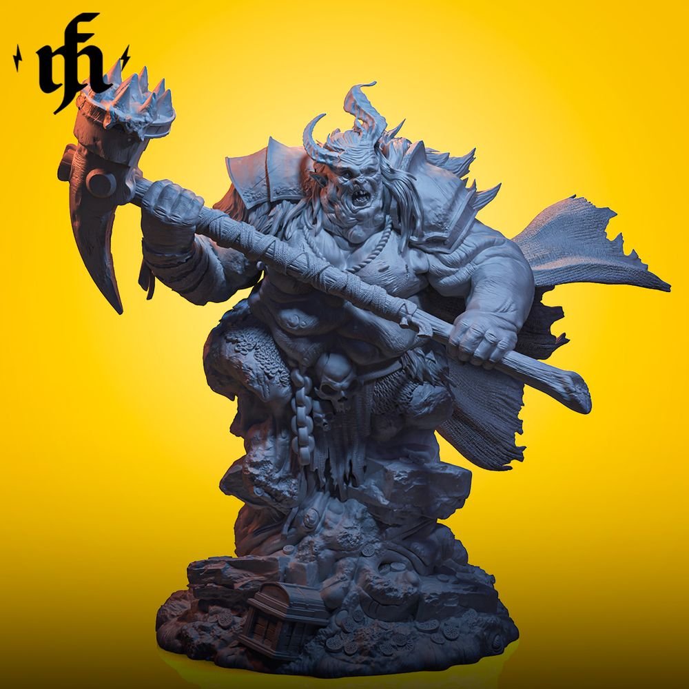 Gertrud Gravenmaw - Bust printed by Mythic Forge