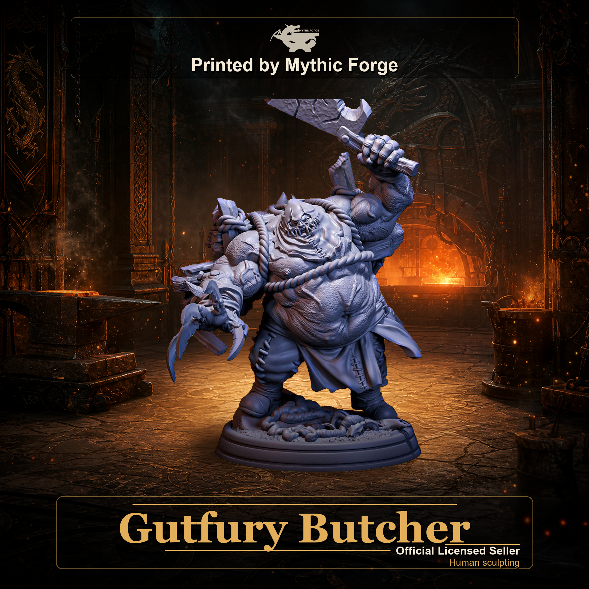 Gutfury Butcher printed by Mythic Forge