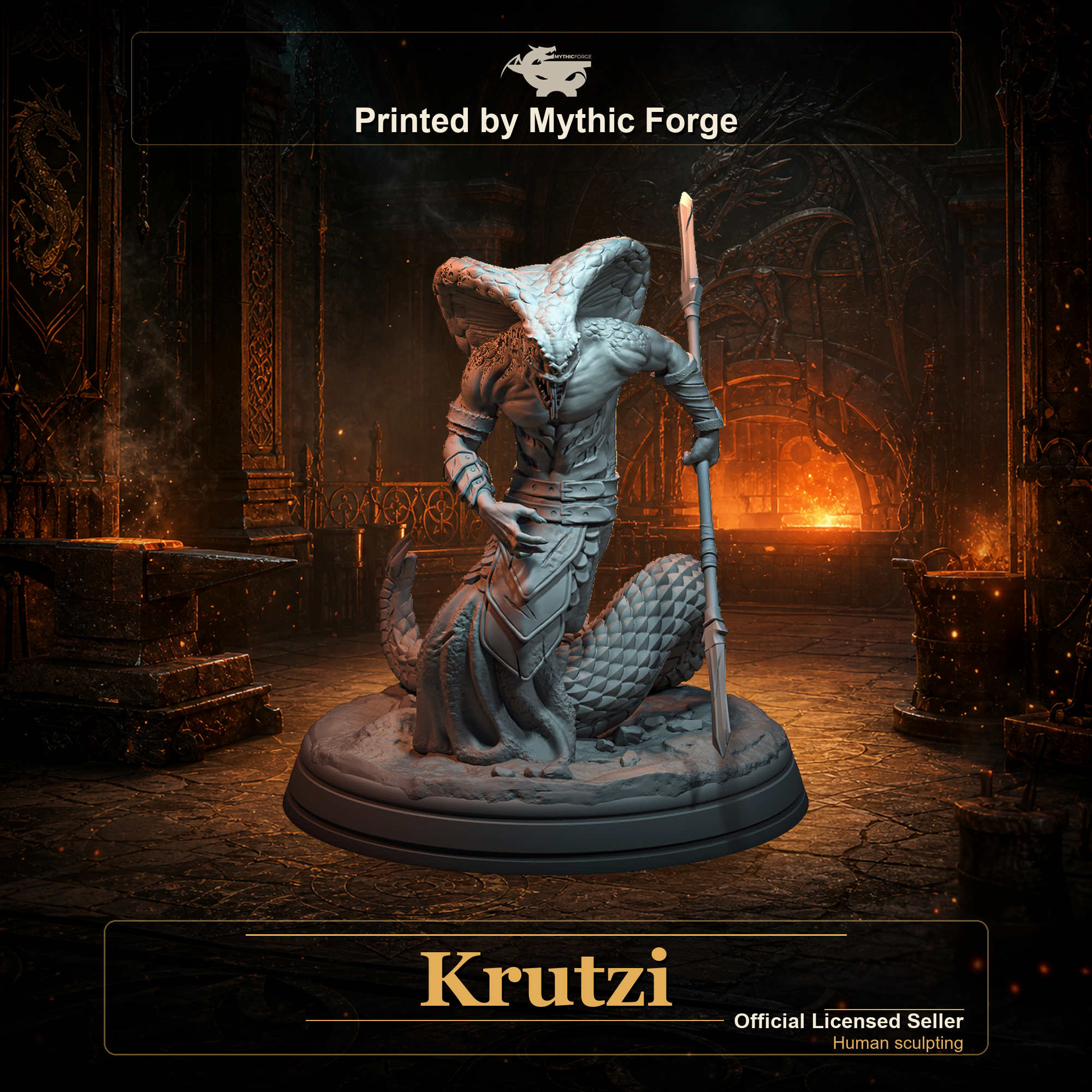 Krutzi printed by Mythic Forge