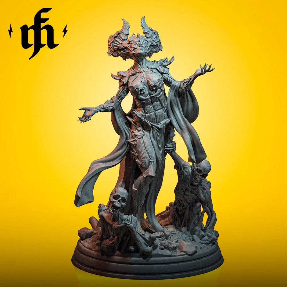 Litch Lady of Pain printed by Mythic Forge