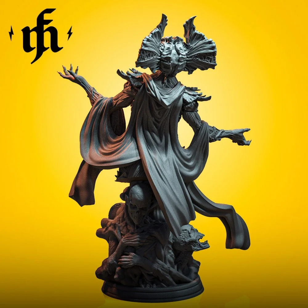 Litch Lady of Pain (Bust) printed by Mythic Forge