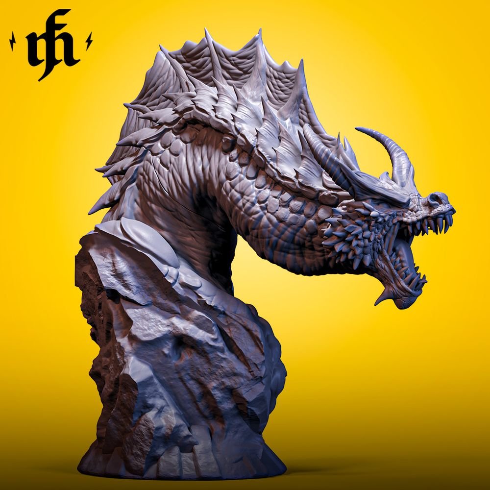 Maraesniz - Bust printed by Mythic Forge