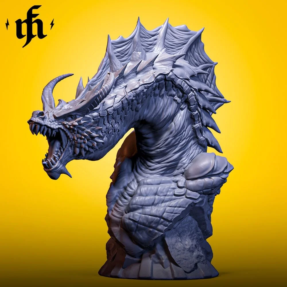 Maraesniz - Bust printed by Mythic Forge
