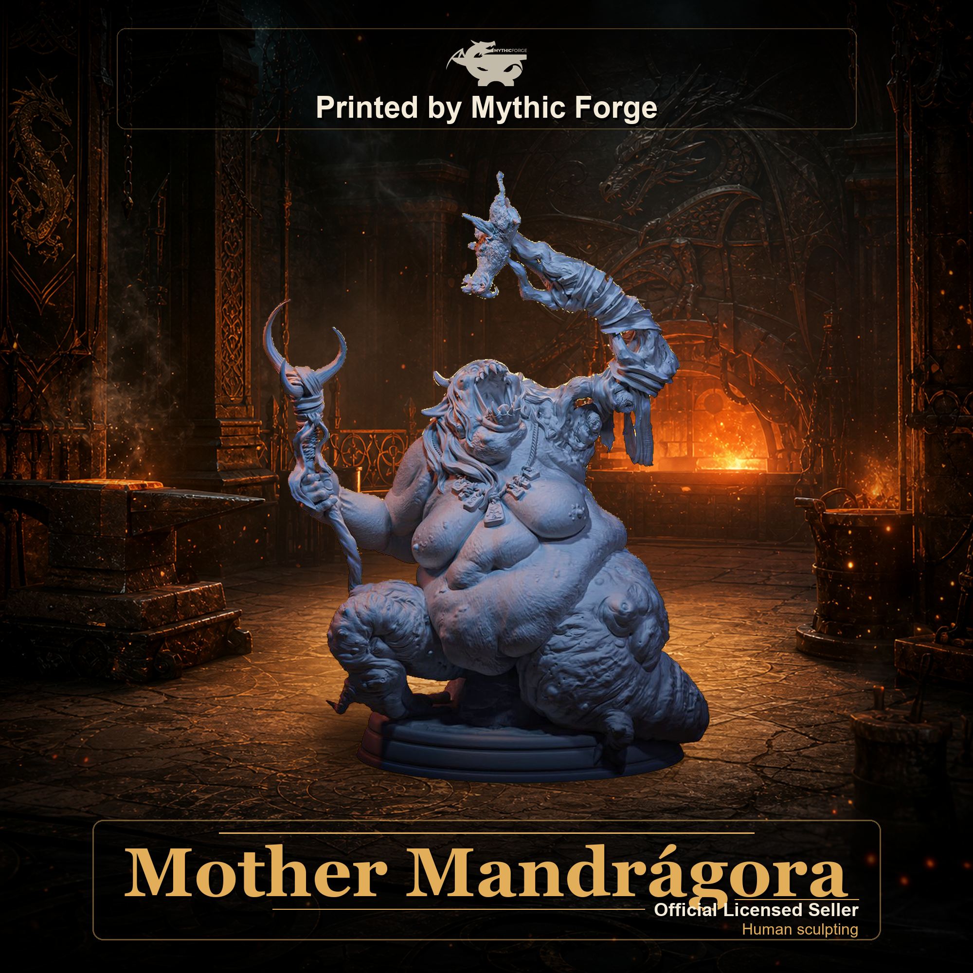 Mother Mandrágora printed by Mythic Forge