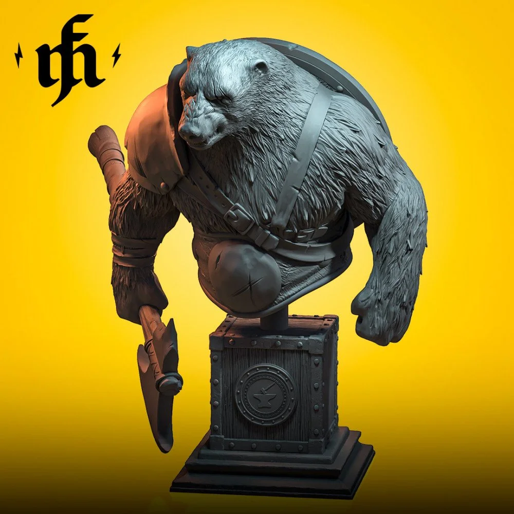 Polar (Bust) printed by Mythic Forge