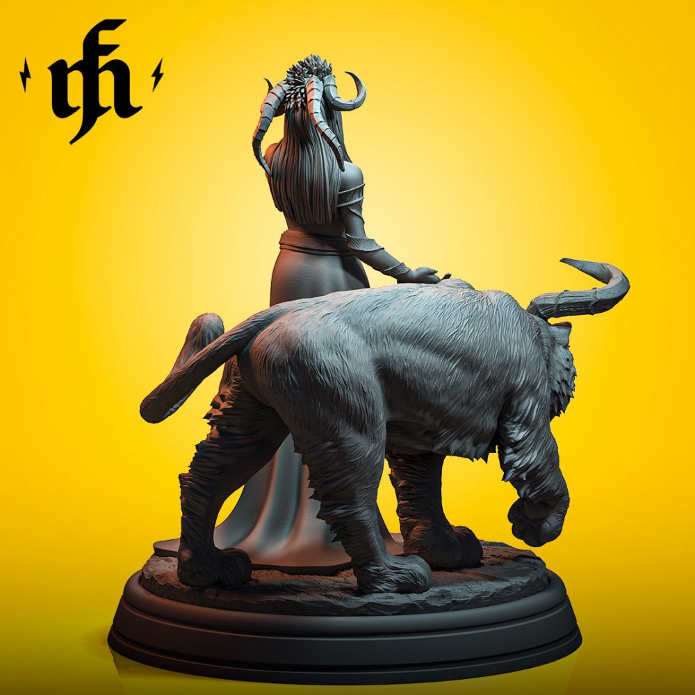 Relala & Symphony printed by Mythic Forge