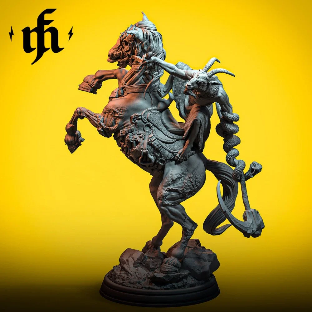 Syprius, The Reaper King printed by Mythic Forge