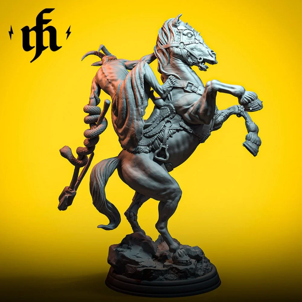 Syprius, The Reaper King printed by Mythic Forge