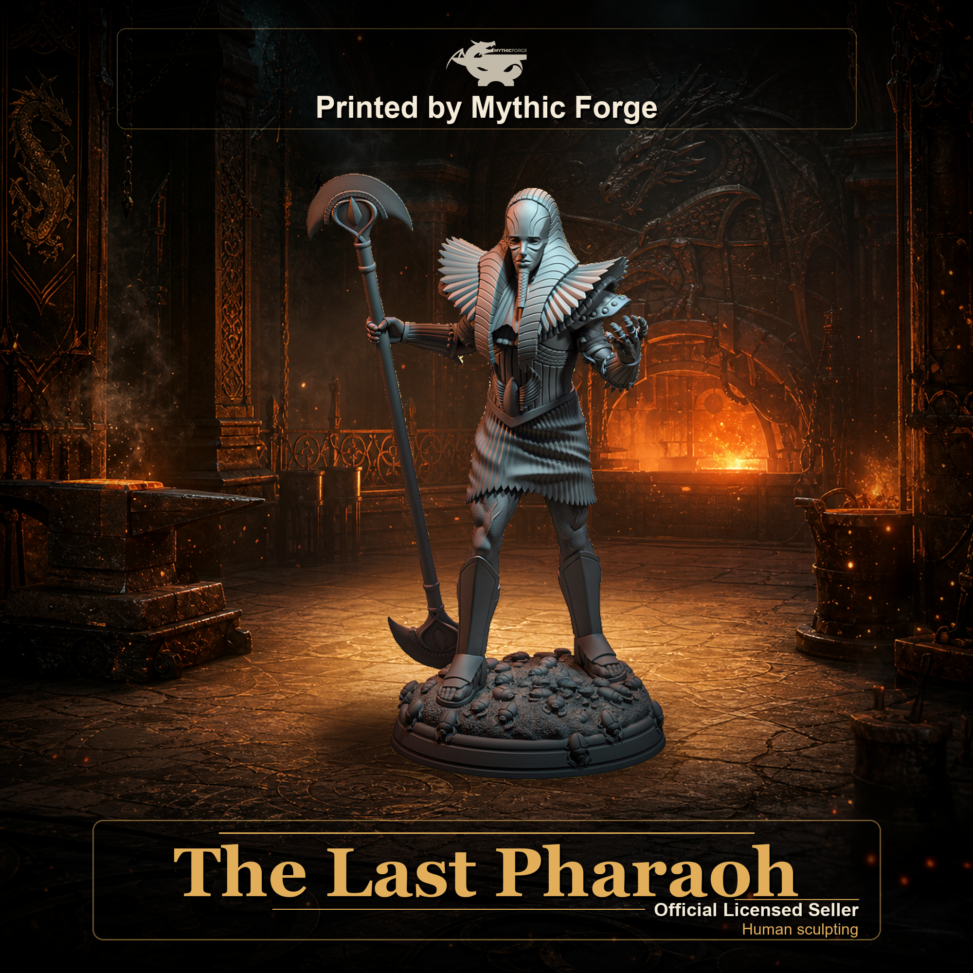 The Last Pharaoh printed by Mythic Forge