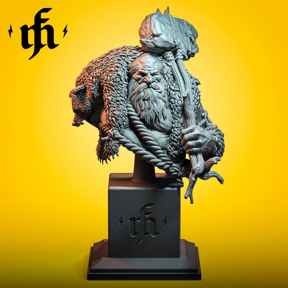 Thorvon Stonehill (Bust) printed by Mythic Forge