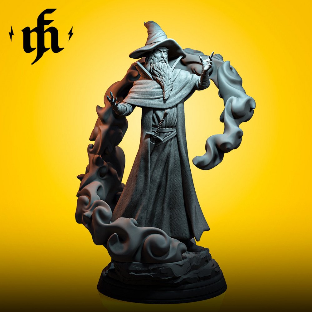 Wizard Cassius printed by Mythic Forge