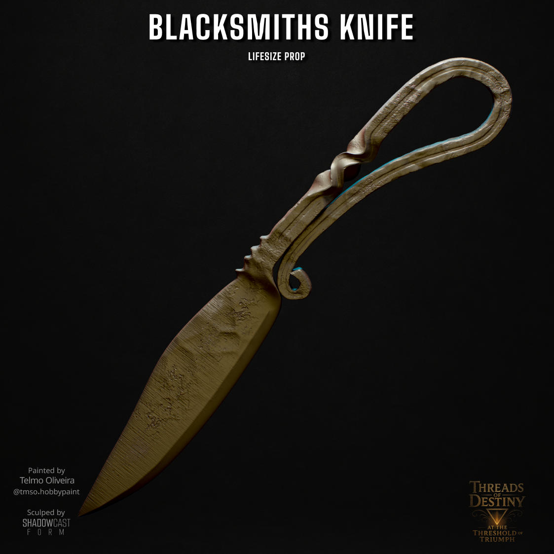 Blacksmith's Knife - Life-size Prop