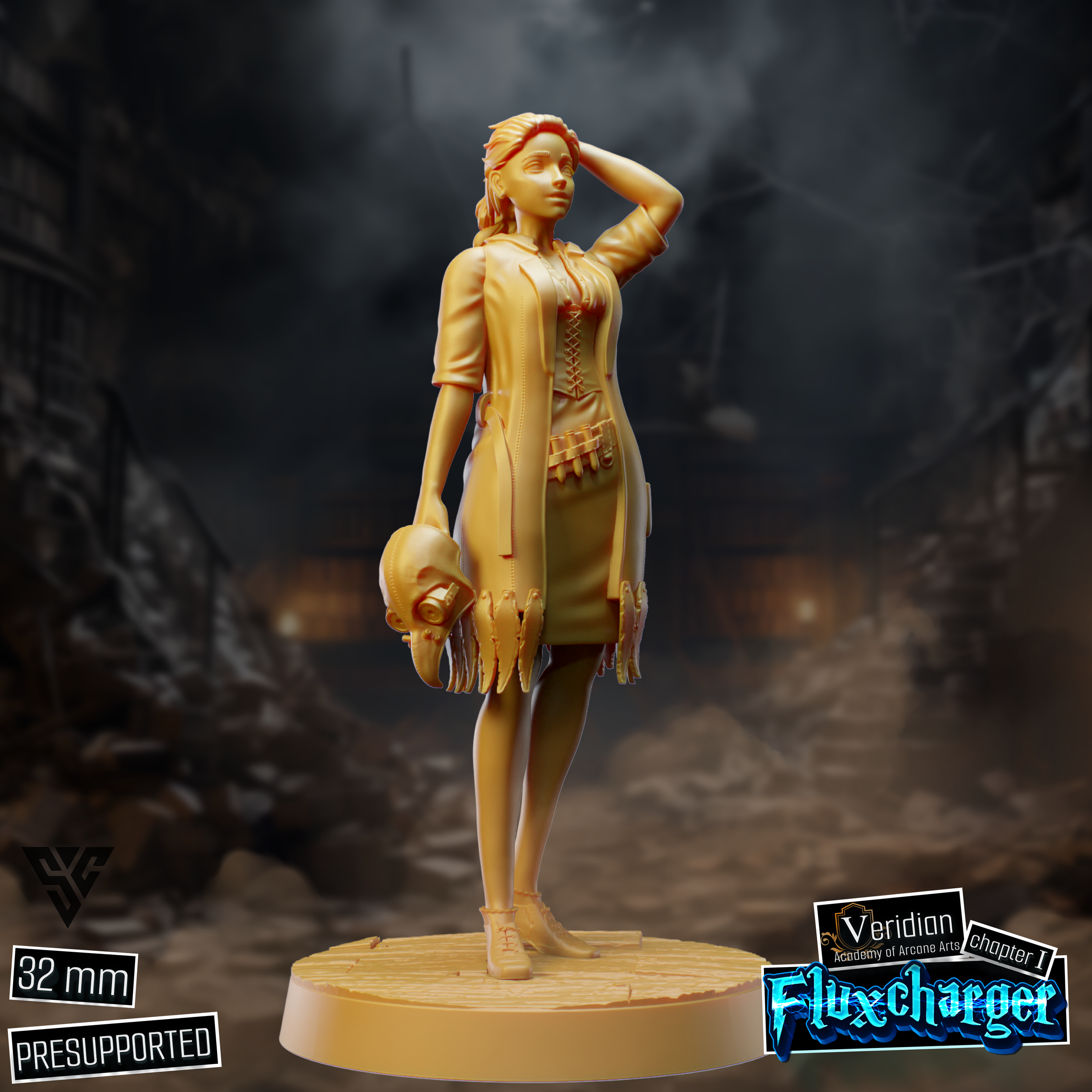 Humanoid Laborateer - Female Idle