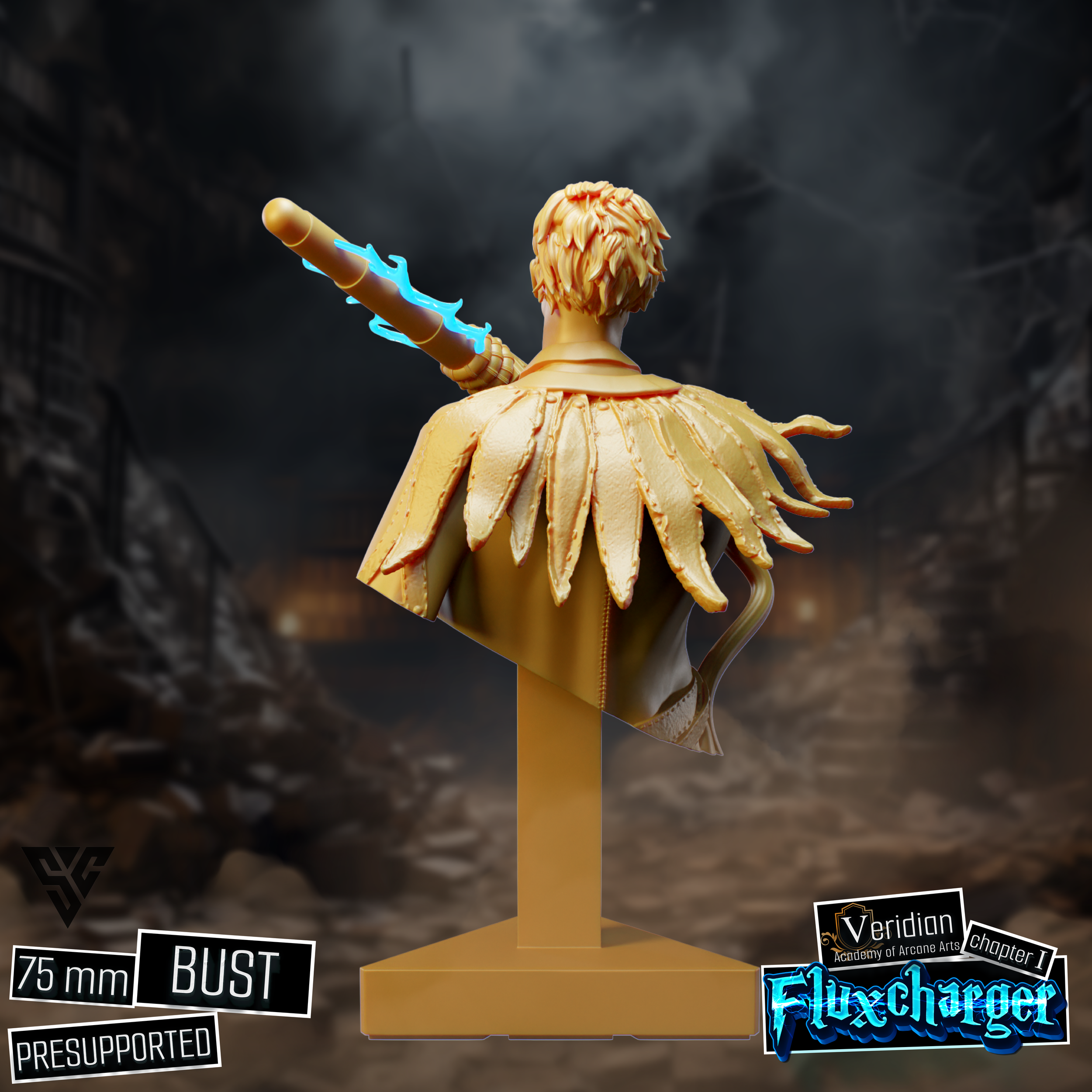 Humanoid Laborateer - Male Rage Bust