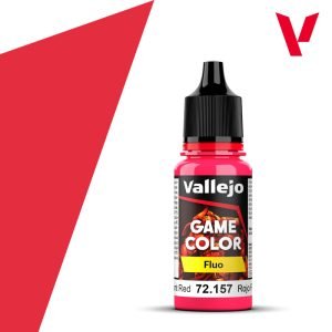 Vallejo Game Color Fluo 72157 Fluorescent Red
