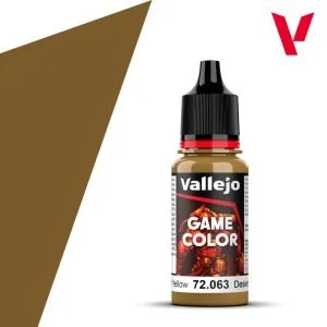 Vallejo Game Color 72063 Desert Yellow