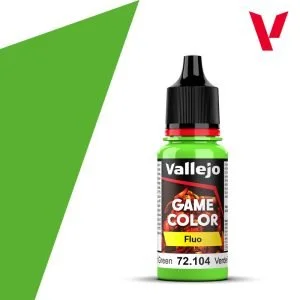 Vallejo Game Color Fluo 72104 Fluorescent Green