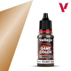 Vallejo Game Color Metallic 72057 Bright Bronze
