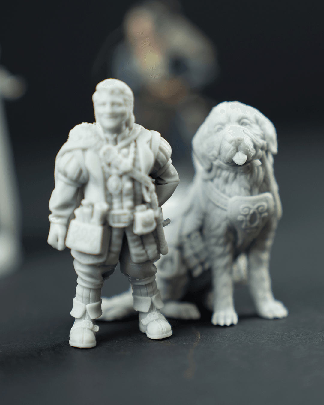 Dwarf and Dog Companion Set - Shadow Over Ravenor