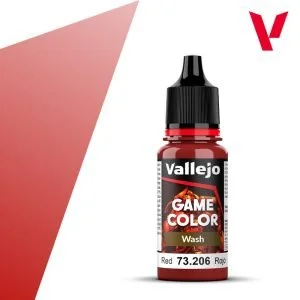 Vallejo Game Color Wash 73206 Red Wash