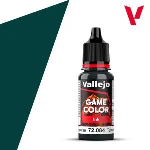 Vallejo Game Color Ink 72084 Dark Turquoise