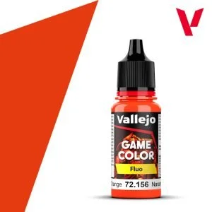 Vallejo Game Color Fluo 72156 Fluorescent Orange