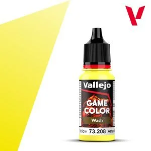 Vallejo Game Color Wash 73208 Yellow Wash