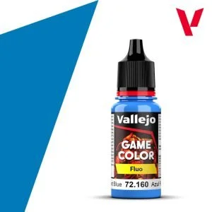 Vallejo Game Color Fluo 72160 Fluorescent Blue