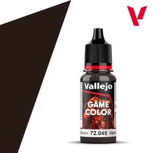 Vallejo Game Color 72045 Charred Brown