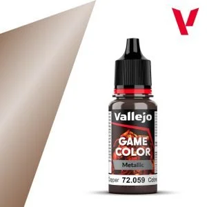 Vallejo Game Color Metallic 72059 Hammered Copper