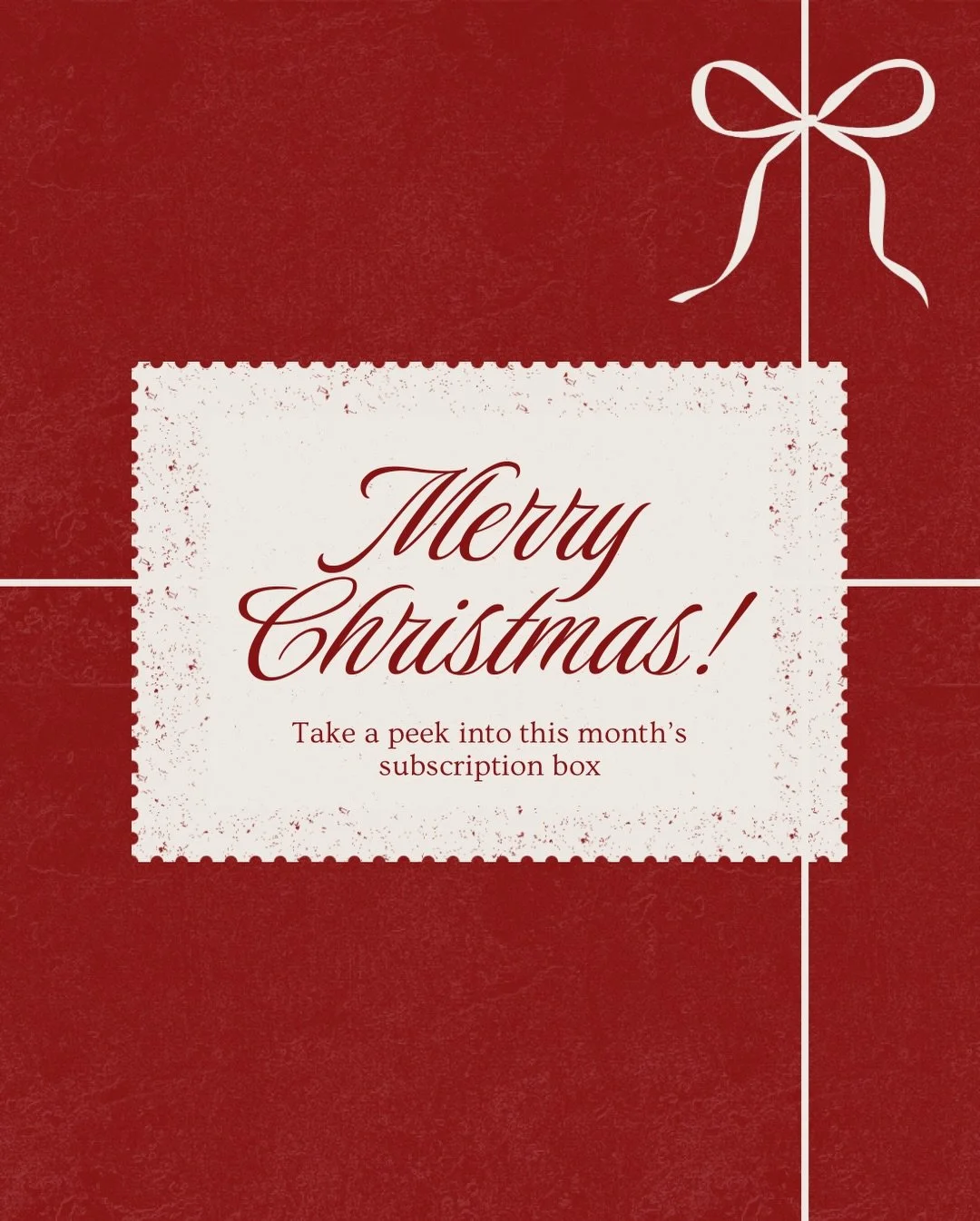 December always makes me pause 🤍

What started as a little &ldquo;what if&rdquo; has turned into something I truly look forward to sharing with you every month.

This month&rsquo;s Taste Tester Box is extra cozy:
peppermint brownie, raspberry almond