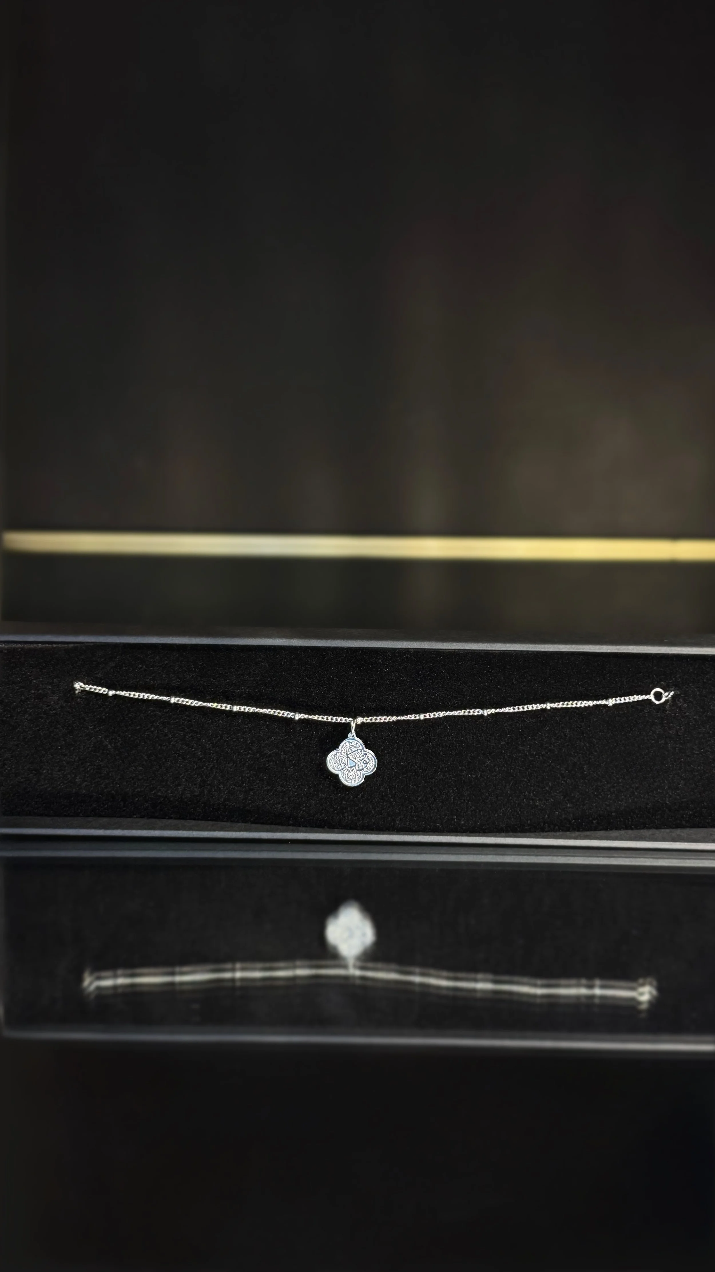 Silver Tawakkul Clover Bracelet - 18k Gold Plated