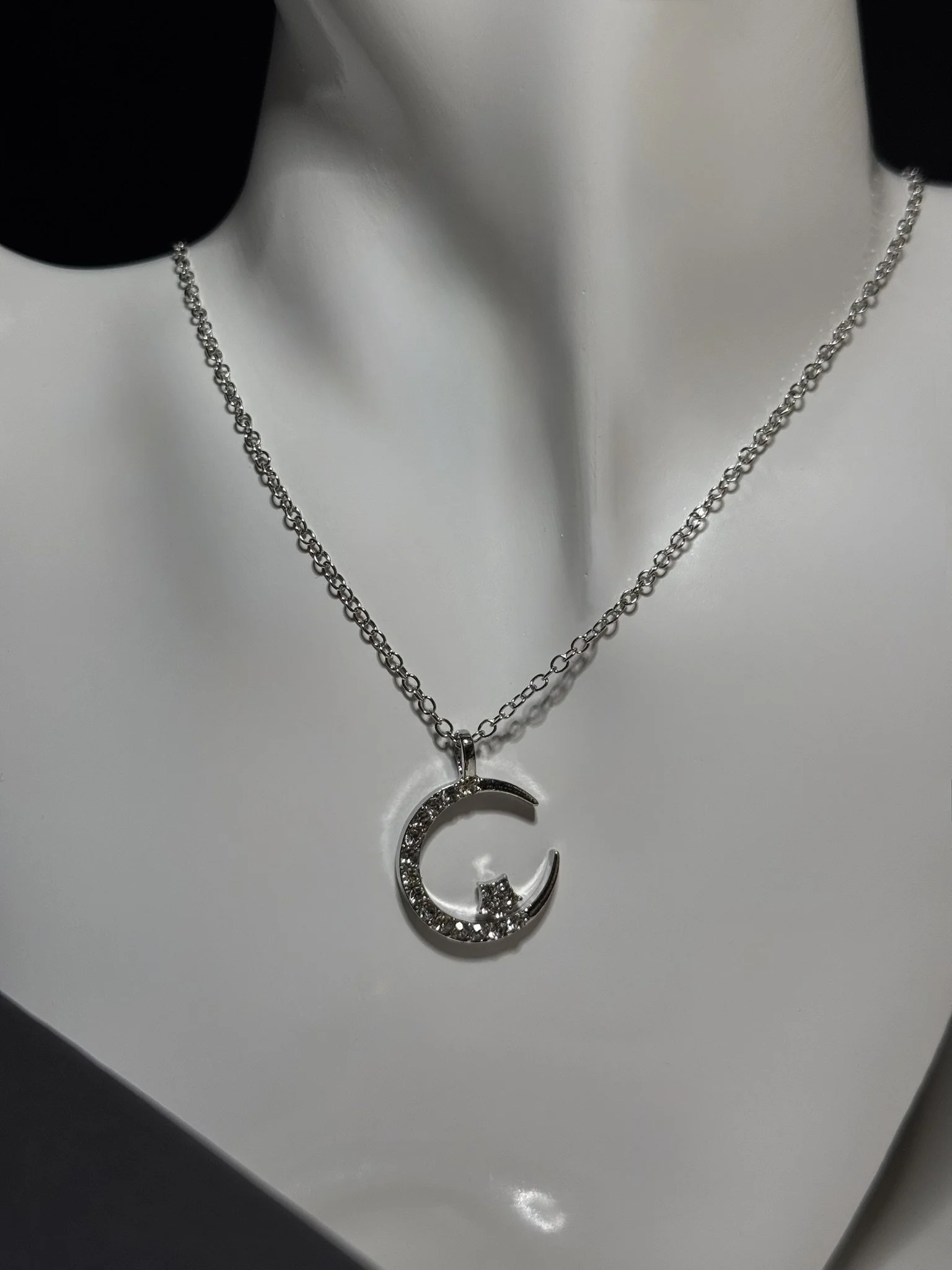 Soluna Necklace – Silver