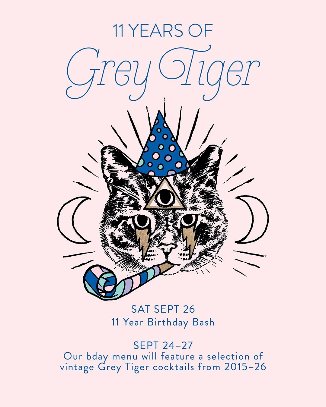Grey Tiger Turns 11