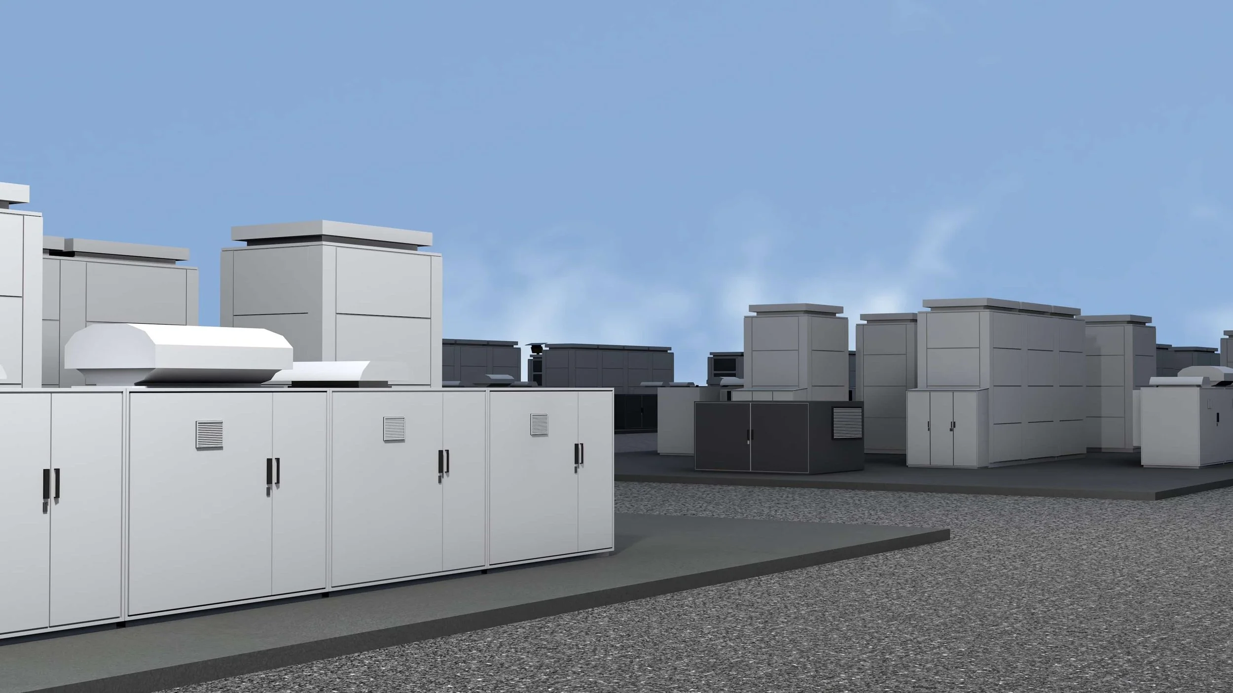 Image of a Battery Storage Setup