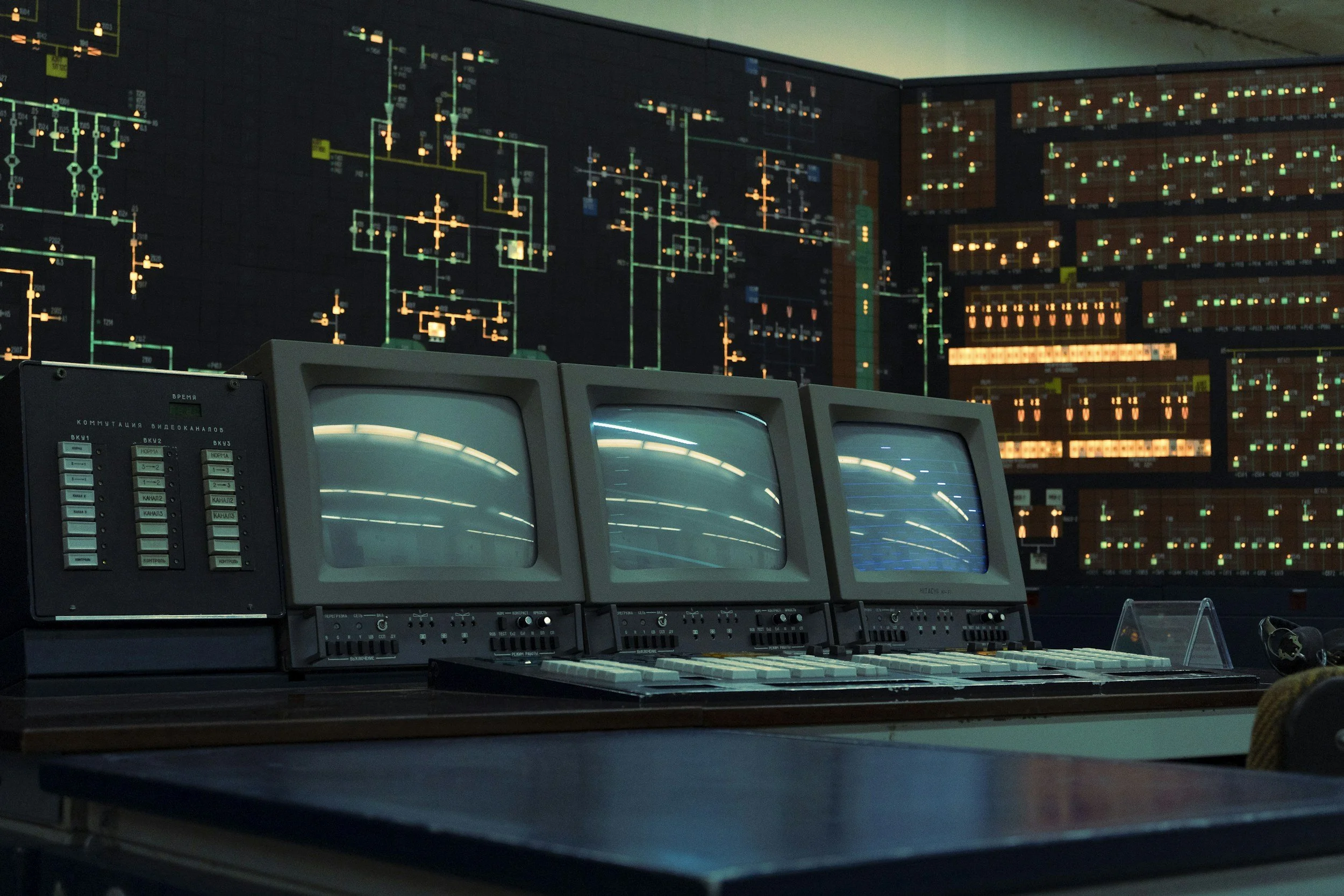 Building energy management system control room