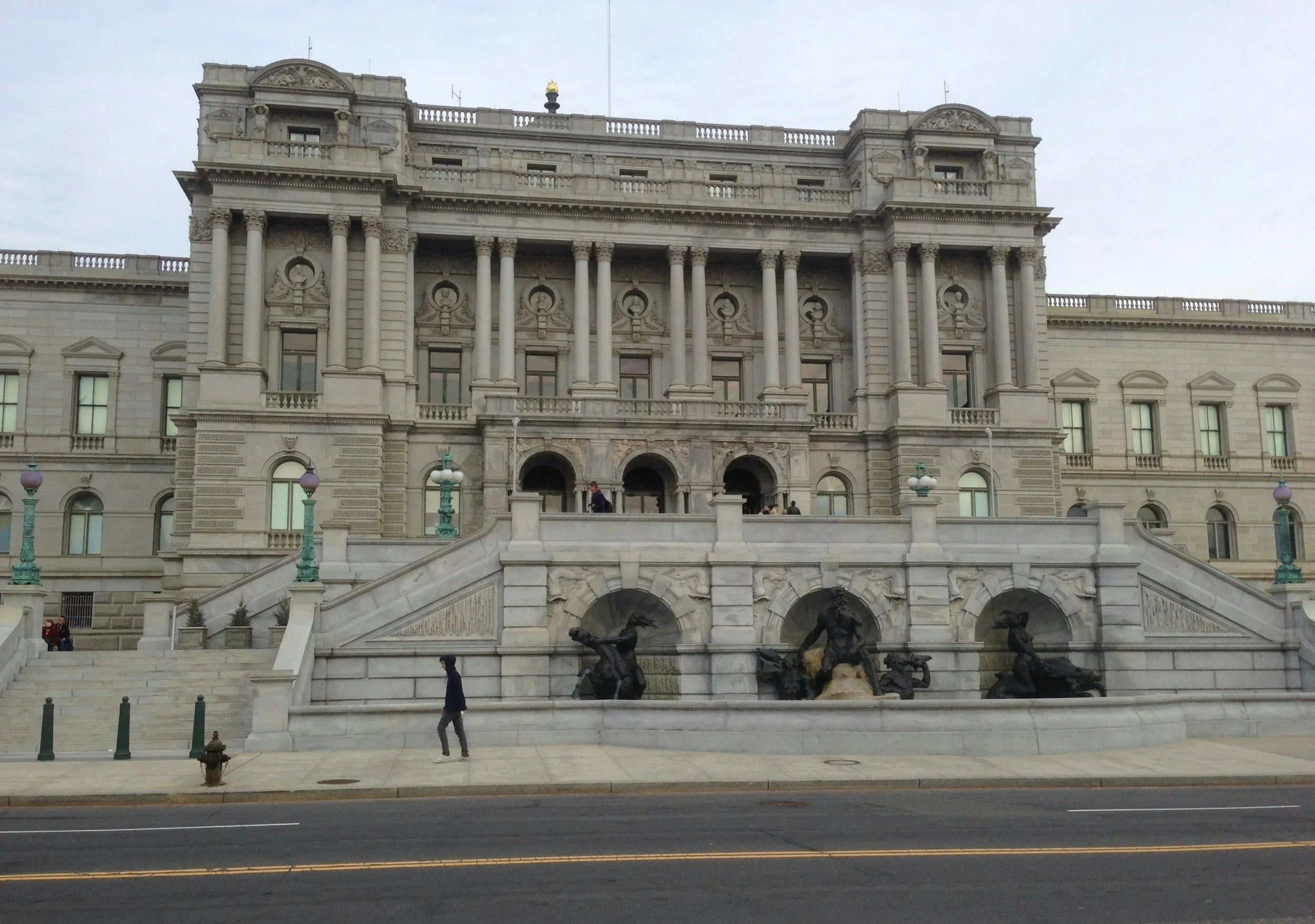 Public library and civic building