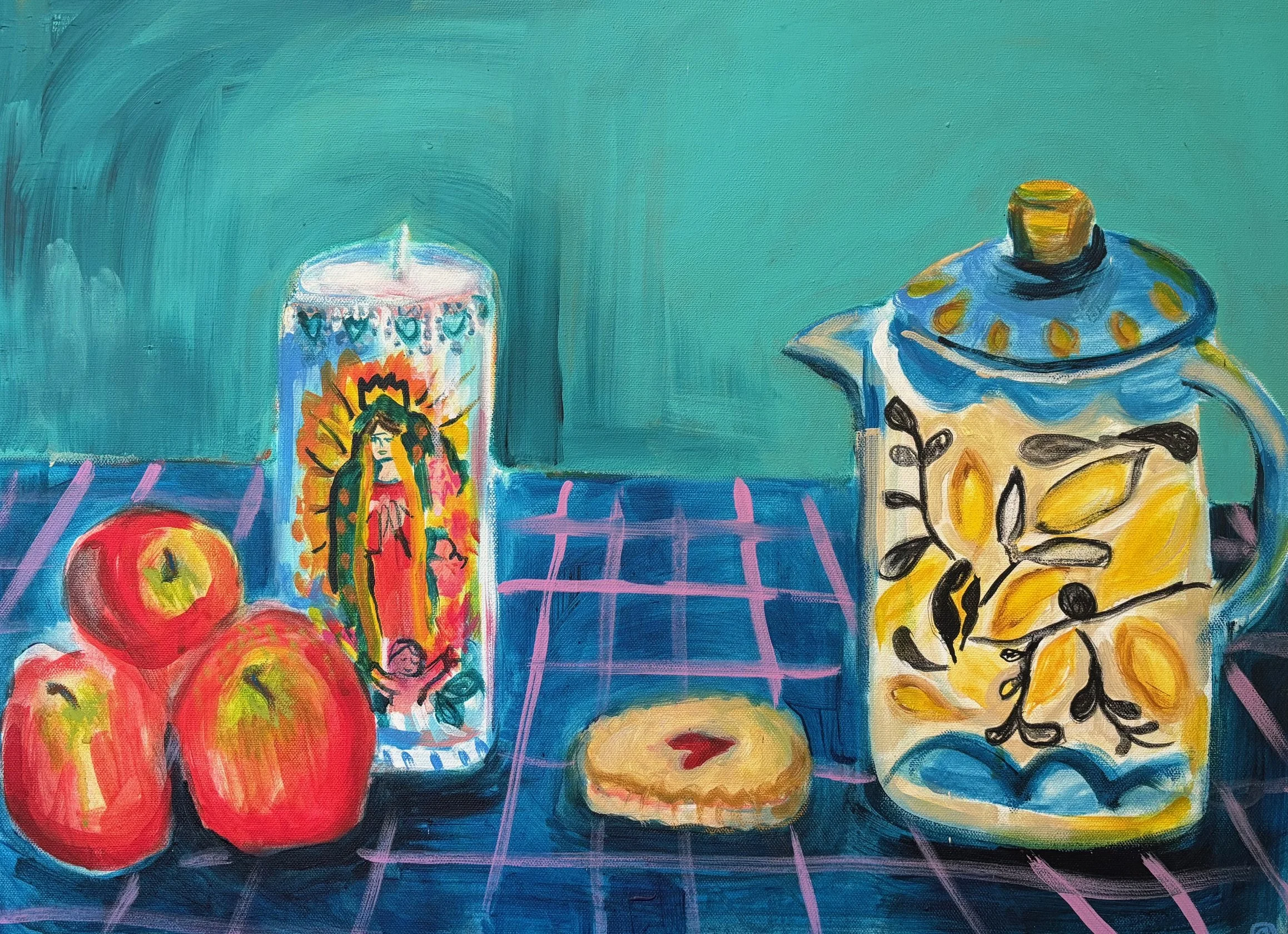 Still Life With A Jammy Dodger