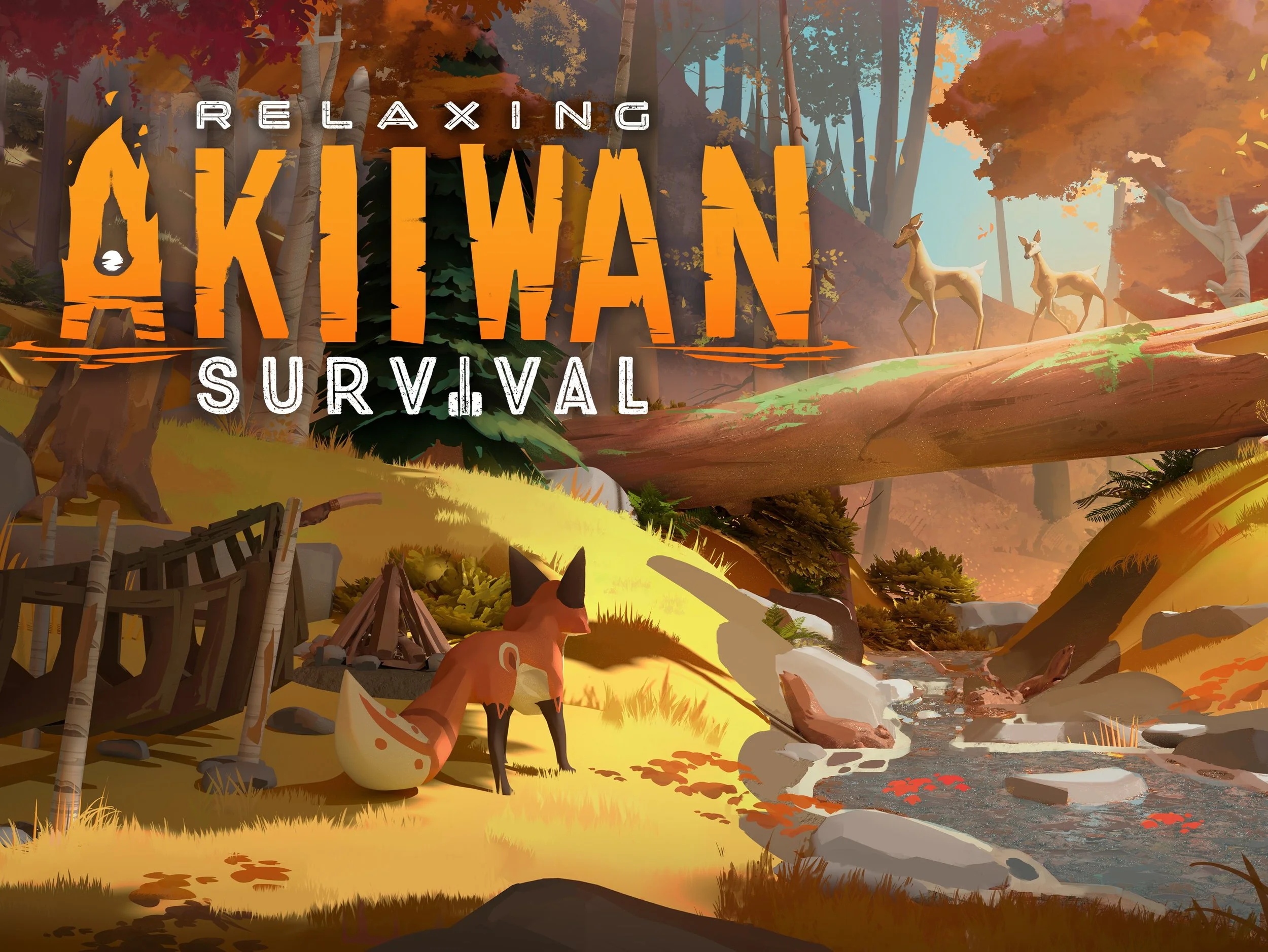 Text advertising a free demo of a survival game called 'Akijwan'