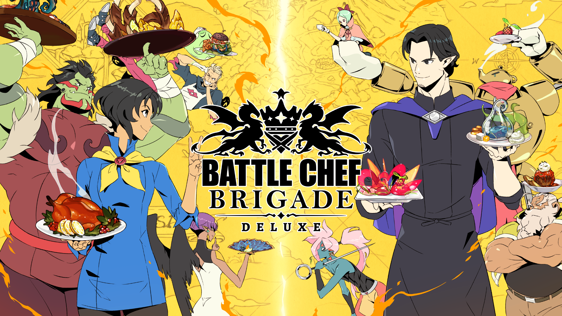 Battle Chef Brigade Key Art