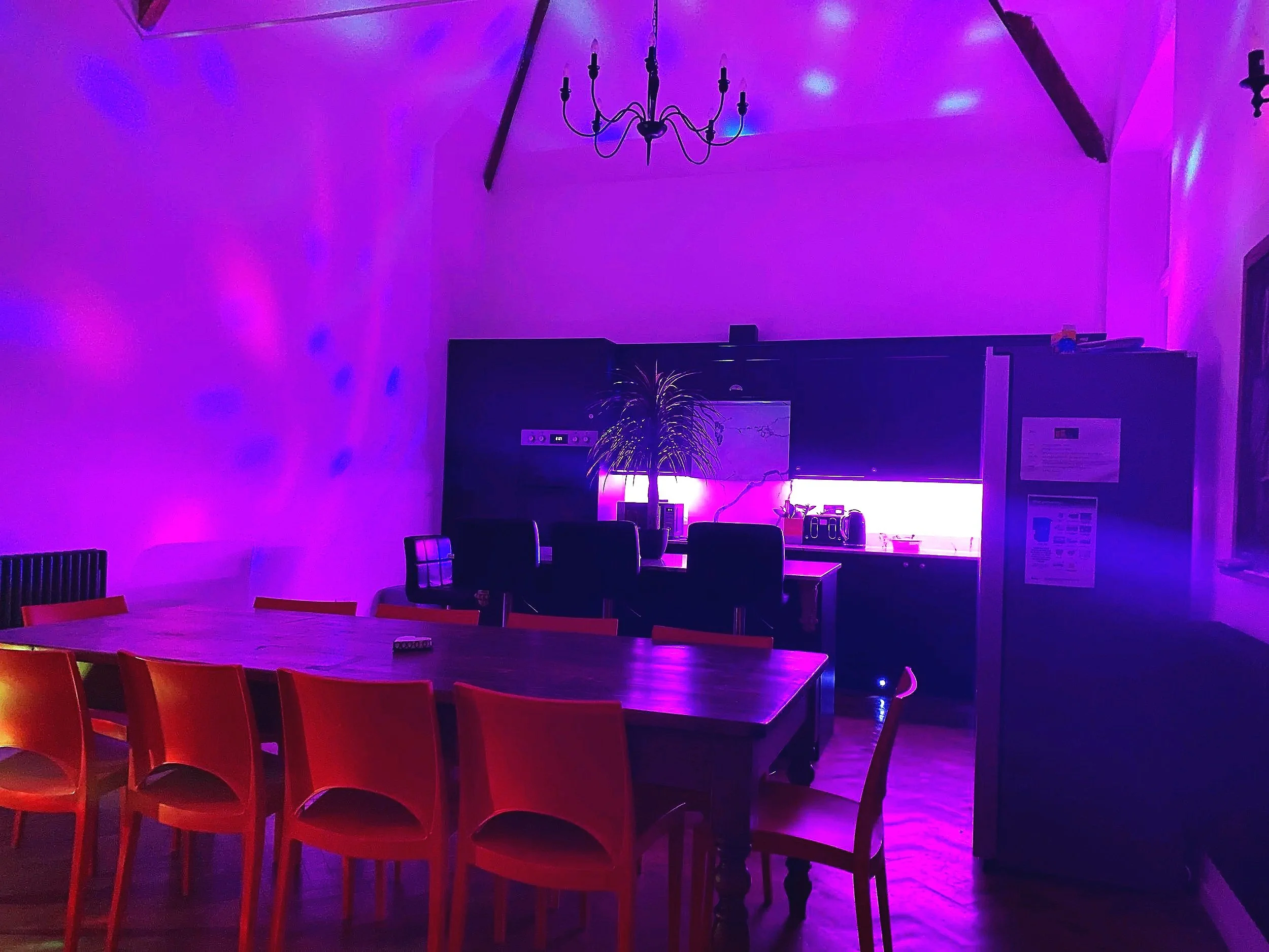 Kitchen by day, Disco by night 🎉