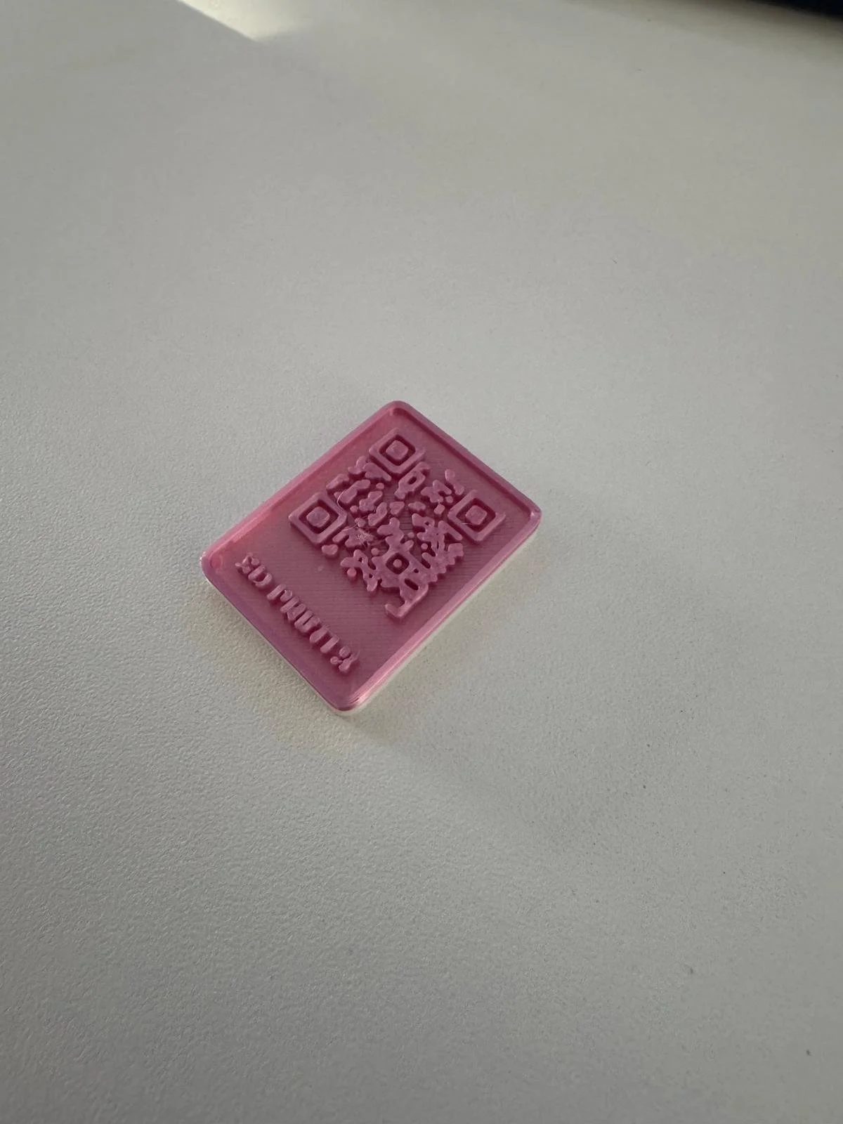 Tried with Rainbow Silk PLA : Paused it at the wrong layer