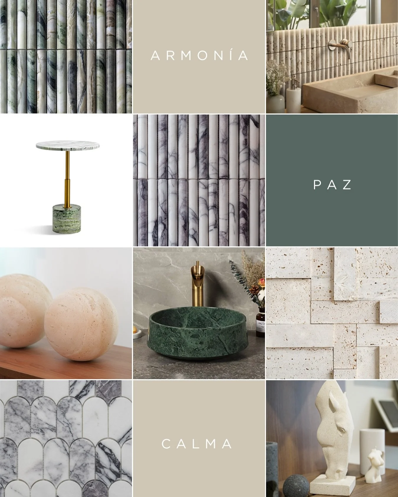 Armon&iacute;a, paz y calma se traducen en dise&ntilde;o. 

En Harmony &amp; Marble reunimos lavatorios, accesorios y piezas &uacute;nicas en m&aacute;rmol que convierten cada espacio en una experiencia de interiorismo.

Encontranos en @cortijoloslau