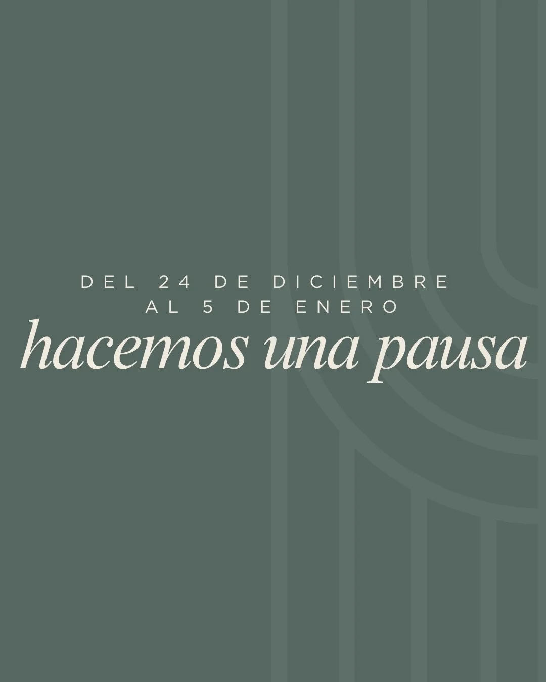 Tiempo de celebrar, compartir y volver a lo esencial. 

🎄✨ Nos vemos a partir del lunes 5 de enero con nuestro horario habitual. 

📍Harmony &amp; Marble en el @cortijoloslaureles | WhatsApp 7255-8222