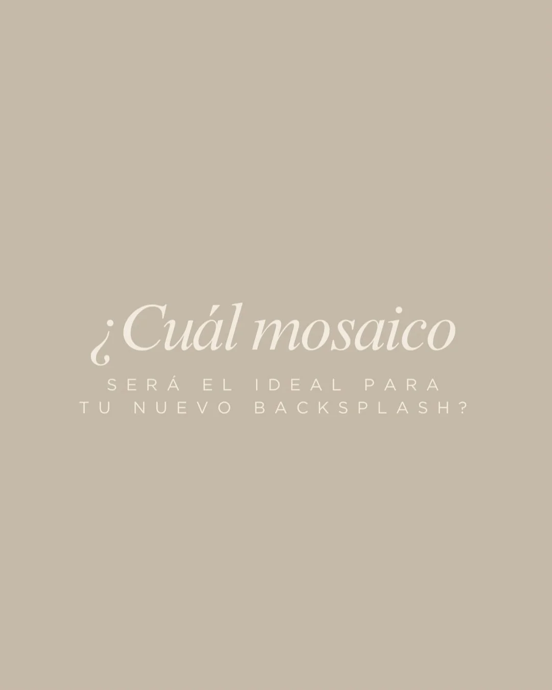 M&aacute;s que un acabado, un backsplash de m&aacute;rmol es una pieza que protege, resiste y le da car&aacute;cter a toda la cocina. ✨

Dise&ntilde;o atemporal, f&aacute;cil mantenimiento y una elegancia que nunca pasa desapercibida.

Ahora queremos