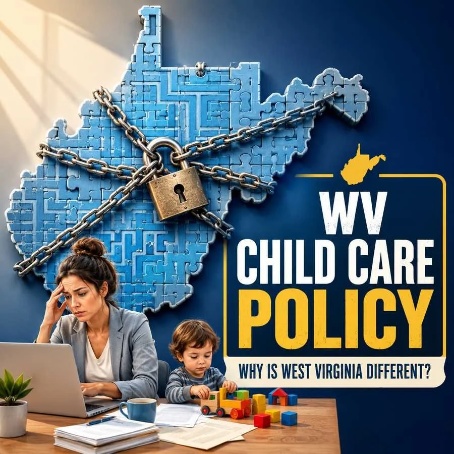 How West Virginia's Child Care Policy Compares to Neighboring States