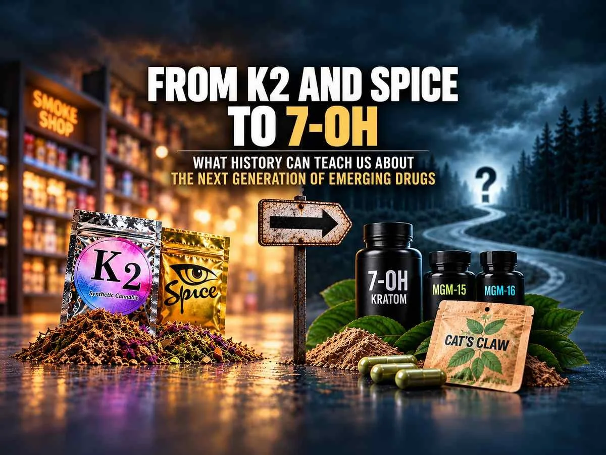 From K2 and Spice to 7-OH: What History Can Teach Us About the Next Generation of Emerging Drugs